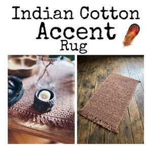 Rug Indian Cotton 20” x 30”